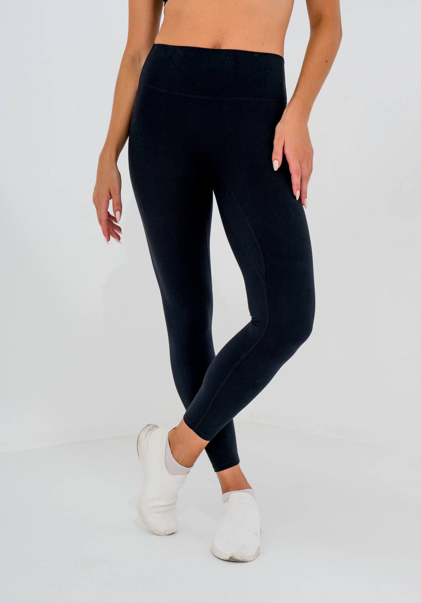 Fitted leggings - Black