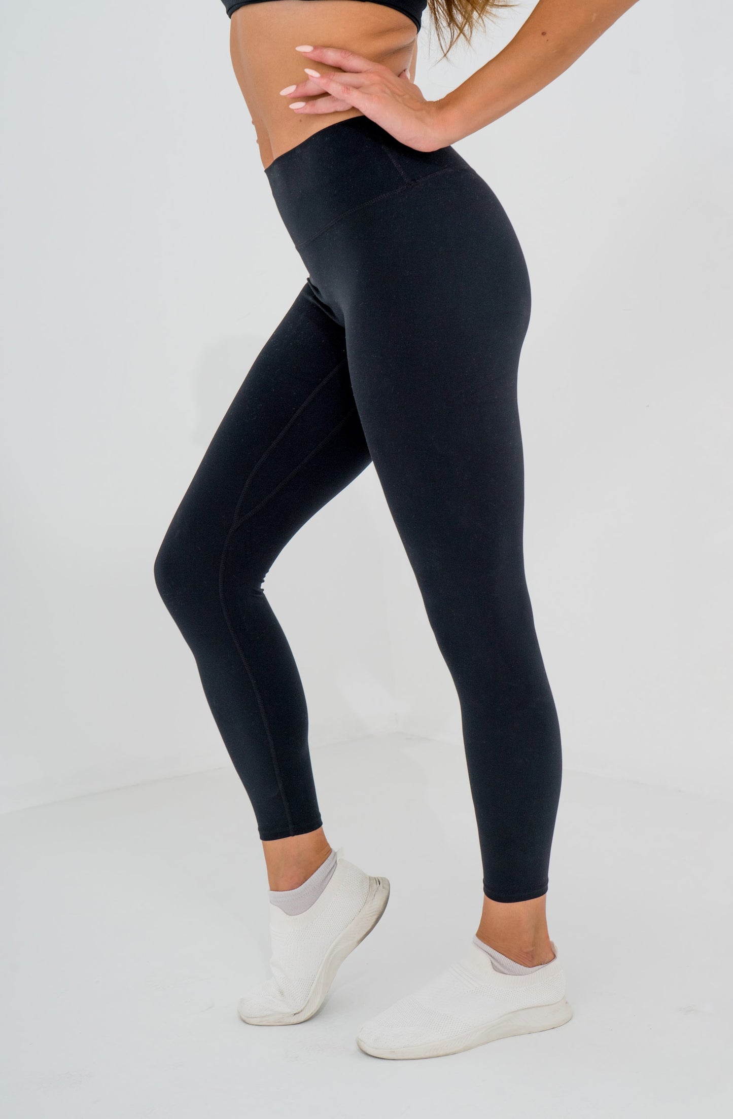 Fitted leggings - Black