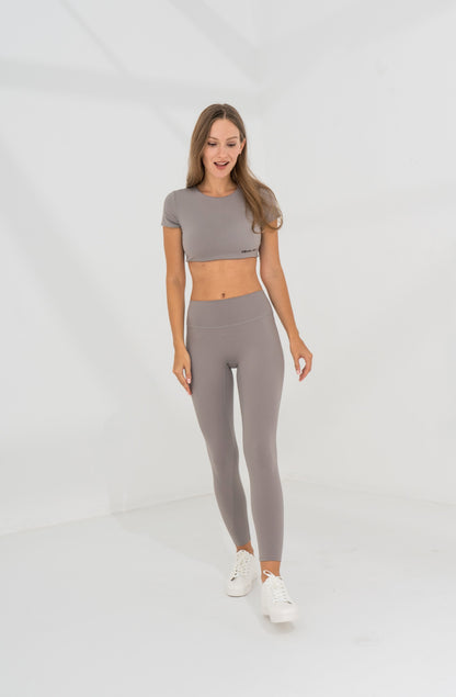 Fitted Leggings - Gray