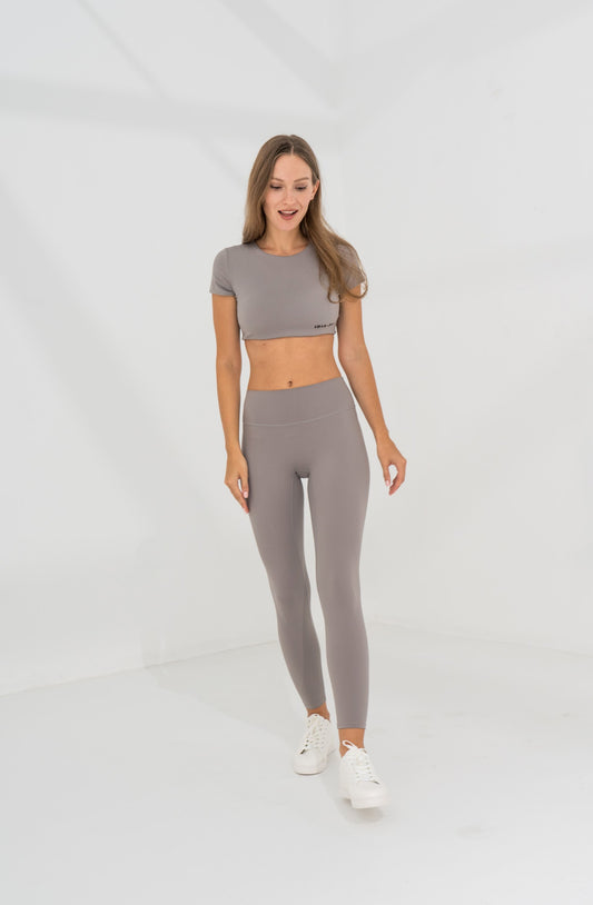 Fitted Leggings - Gray