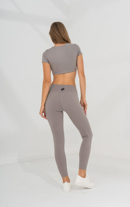 Round Neck Top and leggings