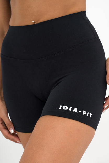 Fitness Shorts (Scrunch) - Black