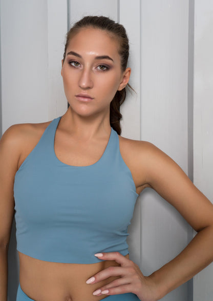 Body Fit Sports Top - Blue