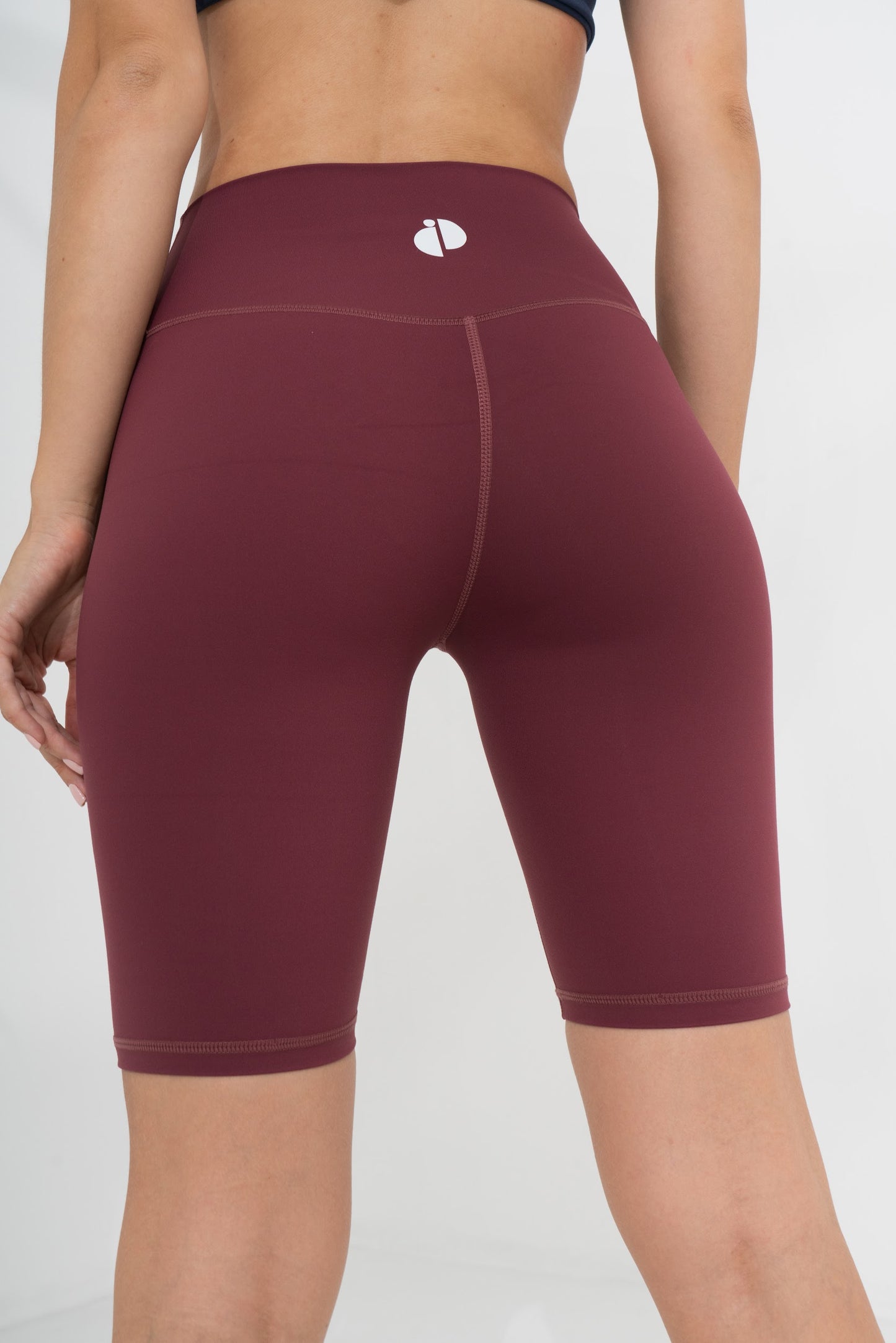 Biker Shorts - Burgundy