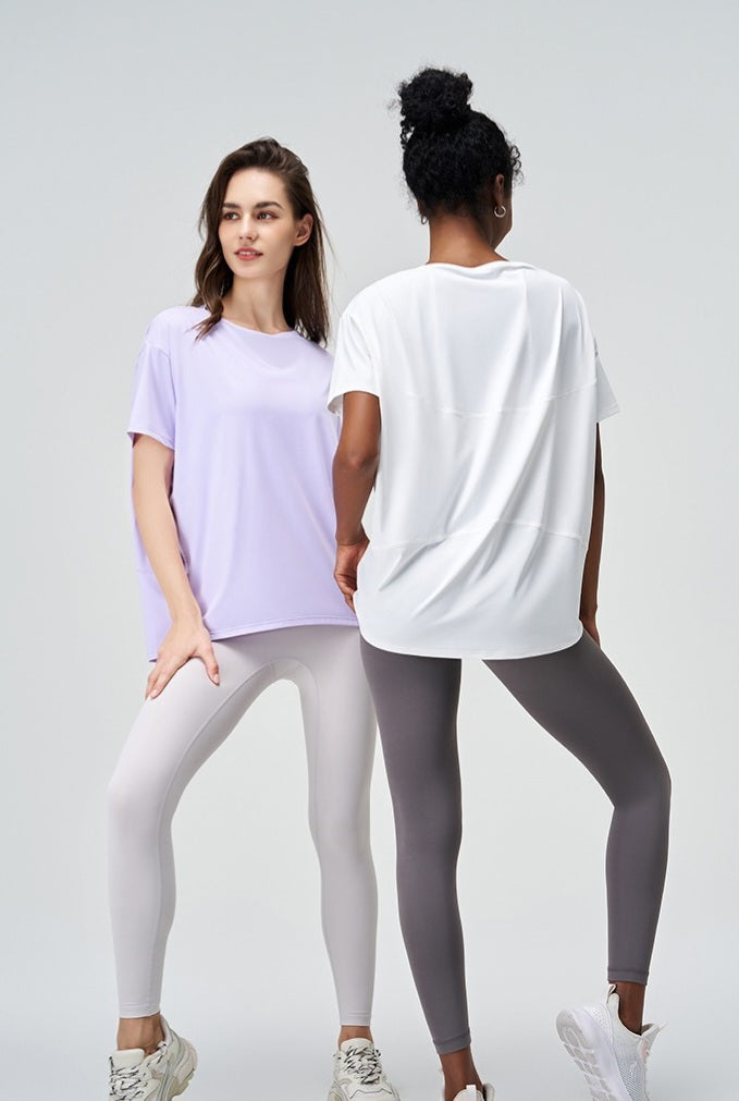 Relaxed Fit Workout Tee